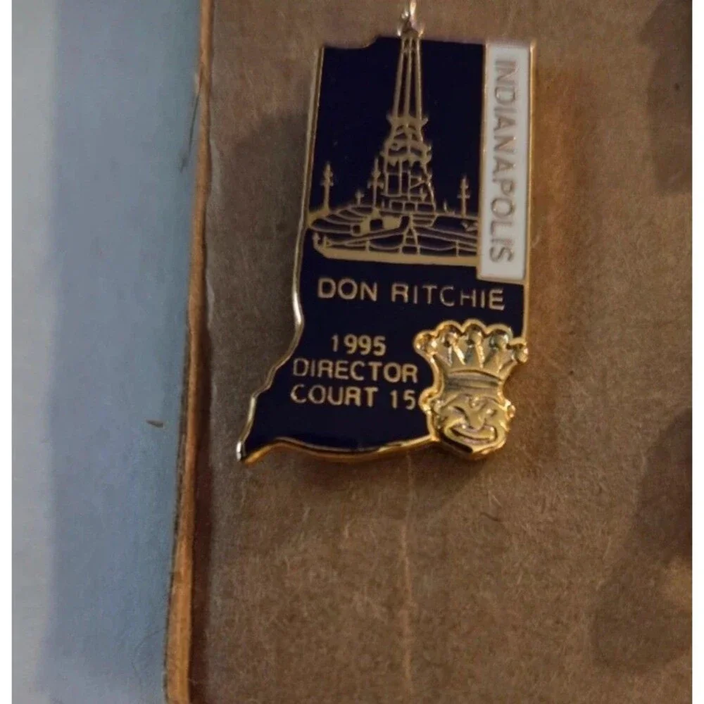 Vintage Royal Order of Jesters ROJ Pin Lot 11 Court Director Masonic Shriner